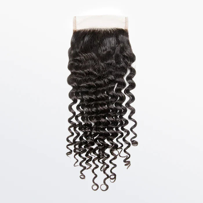 Deep Curly Transparent Lace Closure